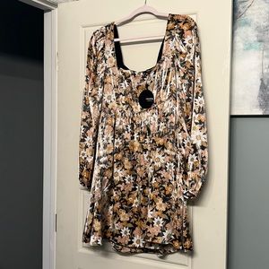 NWT Floral Babydoll Dress